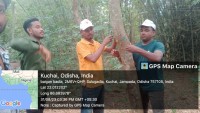 Rakhi tied to plant in Dhuni matha on rakhi purnima 2023